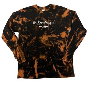 Long Sleeve YSL logo Tee